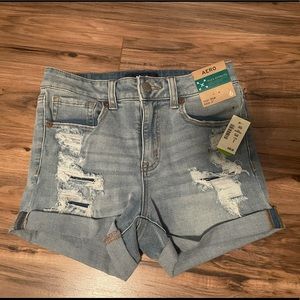 NWT light blue jean shorts from aeropostale